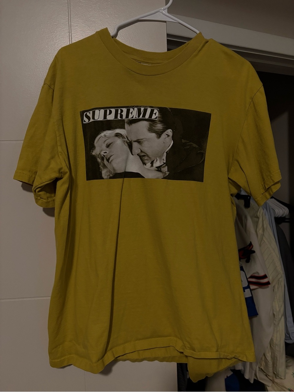 Supreme Olive Green Graphic Short-Sleeve Tee